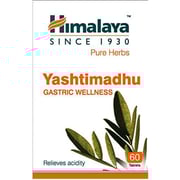 Buy Himalaya Yashtimadhu Licorice 60 Tablets Gastric Wellness