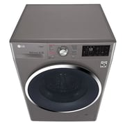 LG 8KG Washing Machine Silver F4J5TNP7S, 6 Motion Direct Drive, Add Item, Smart Diagnosis LG 8KG Washing Machine Silver F4J5TNP7S, 6 Motion Direct Drive, Add Item, Smart Diagnosis