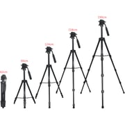 Coopic Cp-vt05 Iii, Foldable Tripod With Max Height 190cm/74.80inch With Horizontal Fluid Pan Head For Camera And Camcorder Photography Load Up To 5kg. Coopic Cp-vt05 Iii, Foldable Tripod With Max Height 190cm/74.80inch With Horizontal Fluid Pan Head For Camera And Camcorder Photography Load Up To 5kg.