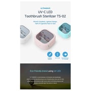 Ultrawave TS-02P Portable Toothbrush Sterilizer Pink Ultrawave TS-02P Portable Toothbrush Sterilizer Pink