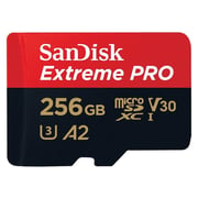 Sandisk SDSQXCZ-256G-GN6MA Extreme Pro MicroSDXC 256GB+SD Adapter