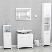 vidaXL Bathroom Cabinet White 60x33x61 cm Engineered Wood vidaXL Bathroom Cabinet White 60x33x61 cm Engineered Wood