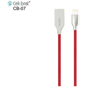 Celebrat CB07I Lightning Cable 1m Red