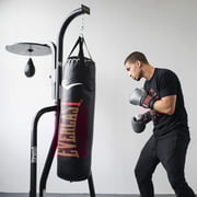 Everlast Heavy Bag/ Speed Bag Stand B/W Max100lb, Ever-4813bdtc Everlast Heavy Bag/ Speed Bag Stand B/W Max100lb, Ever-4813bdtc