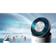 LG Air Purifier AS60GDWV0 360º Purification Clean Booster 6 step filtration LG Air Purifier AS60GDWV0 360º Purification Clean Booster 6 step filtration