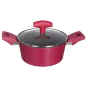 Buy online Best price of Pedrini 02PE084VI Stoneware Pot 2Handle 18cm