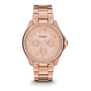 Fossil AM4483 Cecile Multifunction Rose-Tone Stainless Steel Fossil AM4483 Cecile Multifunction Rose-Tone Stainless Steel