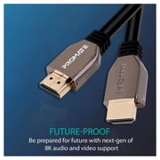 Promate Ultra HD High Speed 8K HDMI 2.1 Audio Video Cable 2m Promate Ultra HD High Speed 8K HDMI 2.1 Audio Video Cable 2m