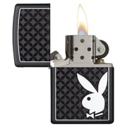 Zippo 29578 218 Playboy Black Matte Windproof Lighter Zippo 29578 218 Playboy Black Matte Windproof Lighter
