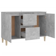 Vidaxl Sideboard Concrete Grey 103.5x35x70 Cm Chipboard Vidaxl Sideboard Concrete Grey 103.5x35x70 Cm Chipboard
