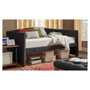 Shelter Arm Daybed and Trundle Day Bed only Dark Grey