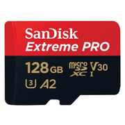 Sandisk SDSQXCY128GGN6MA Extreme Pro MicroSDXC 128GB + SD Adapter
