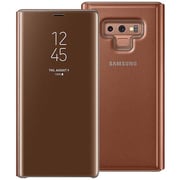 Samsung Clear View Standing Case Brown For Galaxy Note9 M Samsung Clear View Standing Case Brown For Galaxy Note9 M