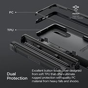 Vrs Design Quick Stand Active S [s-pen Compartment In Hinge Protection] Designed For Samsung Galaxy Z Fold 4 Case Cover (2022) With Kickstand & Screen Protector- Matte Black (s-pen Not Included)