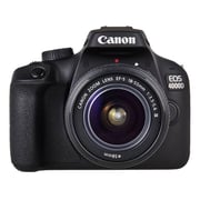 Canon EOS 4000D DSLR Camera Body Black With EF-S 18-55mm III Lens Kit