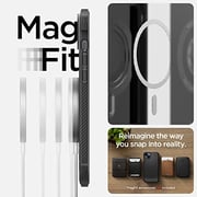 Spigen Rugged Armor (MagFit) compatible with MagSafe designed for iPhone 14 Plus case cover (2022) - Matte Black