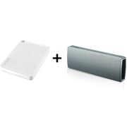 Toshiba Canvio Connect II Hard Drive 3TB White HDTC830EW3CA + TYWSP61 Bluetooth Speaker Toshiba Canvio Connect II Hard Drive 3TB White HDTC830EW3CA + TYWSP61 Bluetooth Speaker