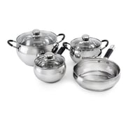 Royalford S/S 7 Pc Cookware Set