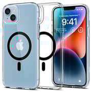 Spigen Ultra Hybrid Mag designed for iPhone 14 case cover compatible with MagSafe - Black Spigen Ultra Hybrid Mag designed for iPhone 14 case cover compatible with MagSafe - Black