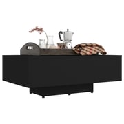 Vidaxl Coffee Table Black 85x55x31 Cm Engineered Wood Vidaxl Coffee Table Black 85x55x31 Cm Engineered Wood