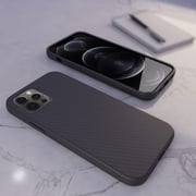 Evutec AER designed for iPhone 12 Pro MAX case cover (6.7 inch) with AFIX Plus Air Vent Car Mount system - Karbon Black Evutec AER designed for iPhone 12 Pro MAX case cover (6.7 inch) with AFIX Plus Air Vent Car Mount system - Karbon Black