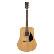 Fender FA115 Dreadnought Pack Acoustic Guitar With Natural Strings /Strap &Picks