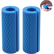ULTIMAX Barbell Grips-Thick Bar Grips for Weightlifting 1 inch-Dumbbell Handles Stress Relieve Barbell Grip Hand Protector Pull up Tape Arm Blaster Adapter ULTIMAX Barbell Grips-Thick Bar Grips for Weightlifting 1 inch-Dumbbell Handles Stress Relieve Barbell Grip Hand Protector Pull up Tape Arm Blaster Adapter