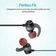 Promate Bluetooth Headset With Mic, HD Sound and Magnetic Neckband Earphones, Spicy-1 Black Promate Bluetooth Headset With Mic, HD Sound and Magnetic Neckband Earphones, Spicy-1 Black
