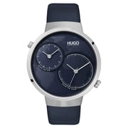 Hugo Boss 1530053 Travel Quartz Blue Leather Watch Men Hugo Boss 1530053 Travel Quartz Blue Leather Watch Men