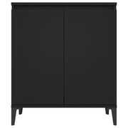 Vidaxl Sideboard Black 60x35x70 Cm Chipboard Vidaxl Sideboard Black 60x35x70 Cm Chipboard
