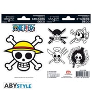 One Piece - Stickers - 16x11cm/ 2 Sheets - Pirates Flag One Piece - Stickers - 16x11cm/ 2 Sheets - Pirates Flag