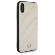 Mercedes Benz Hard Case With Logo For Iphone XS Max Beige Mercedes Benz Hard Case With Logo For Iphone XS Max Beige