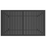 Vidaxl Garden Table Anthracite 140x80x72 Cm Steel Vidaxl Garden Table Anthracite 140x80x72 Cm Steel