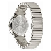 Versace V Circle Silver Stainless Steel Women Watch VE8101419