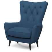 Galaxy Design Louvre Single Seat Sofa Blue Galaxy Design Louvre Single Seat Sofa Blue