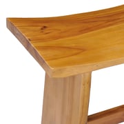 vidaXL Stool Solid Teak Wood vidaXL Stool Solid Teak Wood