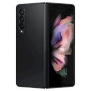 سامسونج جالاكسي Z Fold3 5G 512GB Phantom Black الهاتف الذكي اطلب مسبقًا مع + Samsung Care
