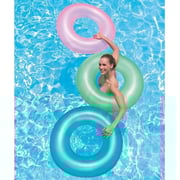 Bestway Inflatable Frosted Neon Swim Ring 76cm 6942138930603 Bestway Inflatable Frosted Neon Swim Ring 76cm 6942138930603