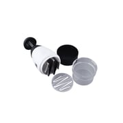 Telemall Slap Chop Food Chopper White/Black 25x8.5centimeter Telemall Slap Chop Food Chopper White/Black 25x8.5centimeter