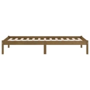 Vidaxl Bed Frame Honey Brown Solid Wood Pine 90x200 Cm Vidaxl Bed Frame Honey Brown Solid Wood Pine 90x200 Cm