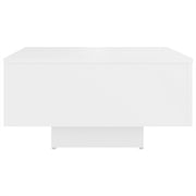 Vidaxl Coffee Table White 60x60x31.5 Cm Engineered Wood Vidaxl Coffee Table White 60x60x31.5 Cm Engineered Wood