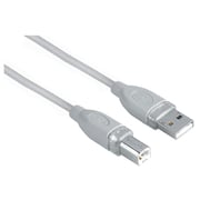 Hama 45021 USB Cable A-B Plug Grey 1.8M
