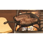 Lodge Manufacturing Company Lodge Cast Iron 10.5-inch Square Grill Pan, Black