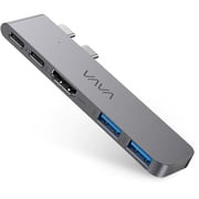 Vava 5 in 2 USB-C Hub Grey Vava 5 in 2 USB-C Hub Grey