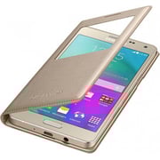 Samsung S-View Cover Gold For Galaxy A5 - EFCA500BFEGAE Samsung S-View Cover Gold For Galaxy A5 - EFCA500BFEGAE