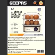 Geepas 2 In 1 Boiler And Egg Poacher