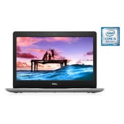 Dell Inspiron 14 3480 Laptop - Corei5 1.6GHz 4GB 256GB 2GB 14inch FHD Silver English/Arabic Keyboard