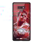غطاء سامسونج Note 9 Hulk ذو اللون الأحمر من مارفيل غطاء سامسونج Note 9 Hulk ذو اللون الأحمر من مارفيل