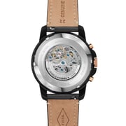 Fossil ME3138 Grant Sport Automatic Black Leather Watch Fossil ME3138 Grant Sport Automatic Black Leather Watch
