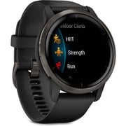 Garmin 010-02430-11 Venu 2 Smart Watch Slate Stainless Steel Bezel with Black Case Garmin 010-02430-11 Venu 2 Smart Watch Slate Stainless Steel Bezel with Black Case